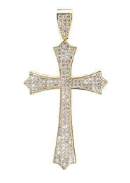 10K Gold Cross Pendant  |  4.8 Grams