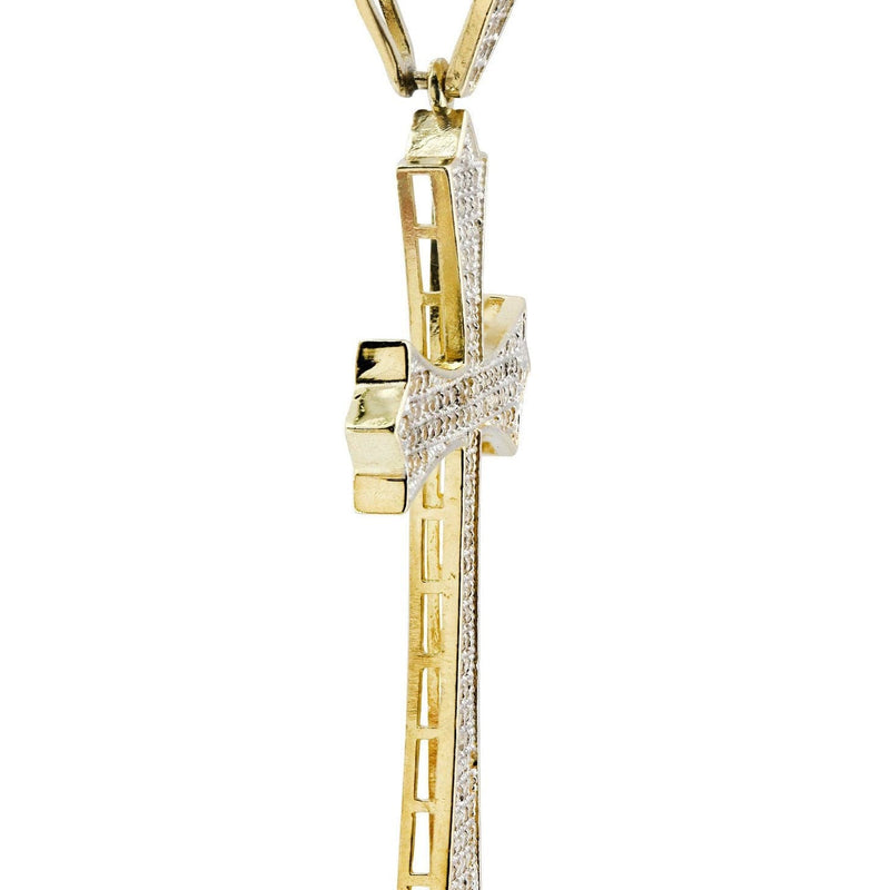 10K Gold Cross Pendant  |  4.8 Grams