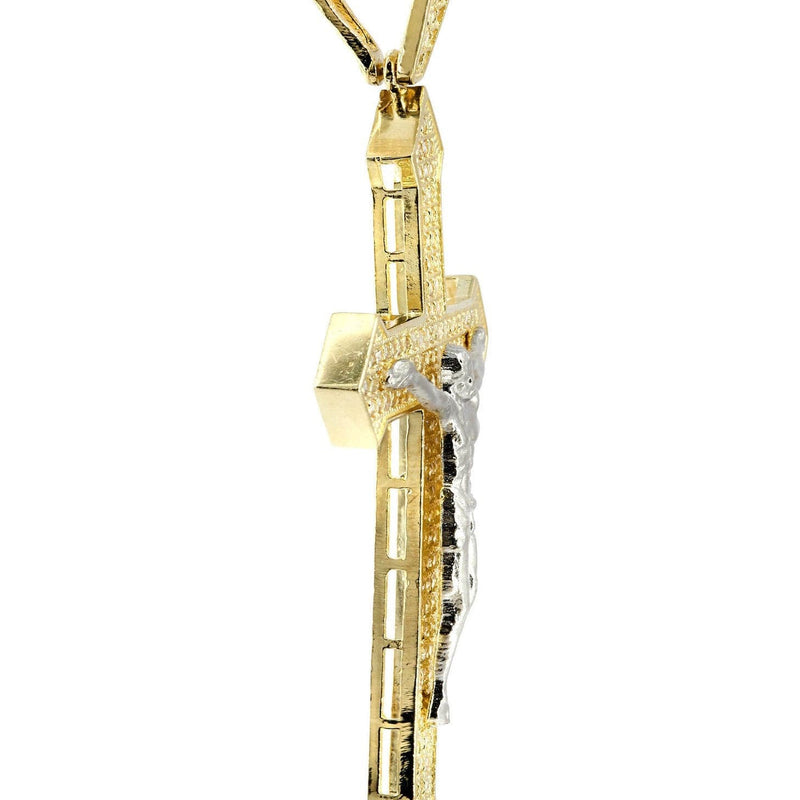 10K Gold Cross Pendant  |  6 Grams