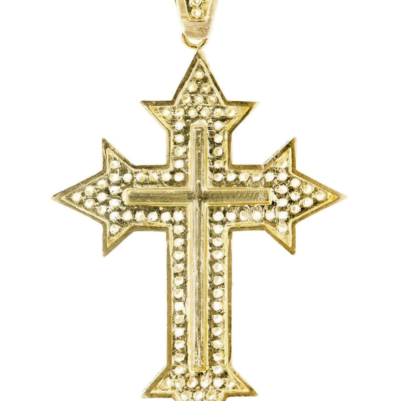 10K Gold Cross Pendant  |  5.3 Grams