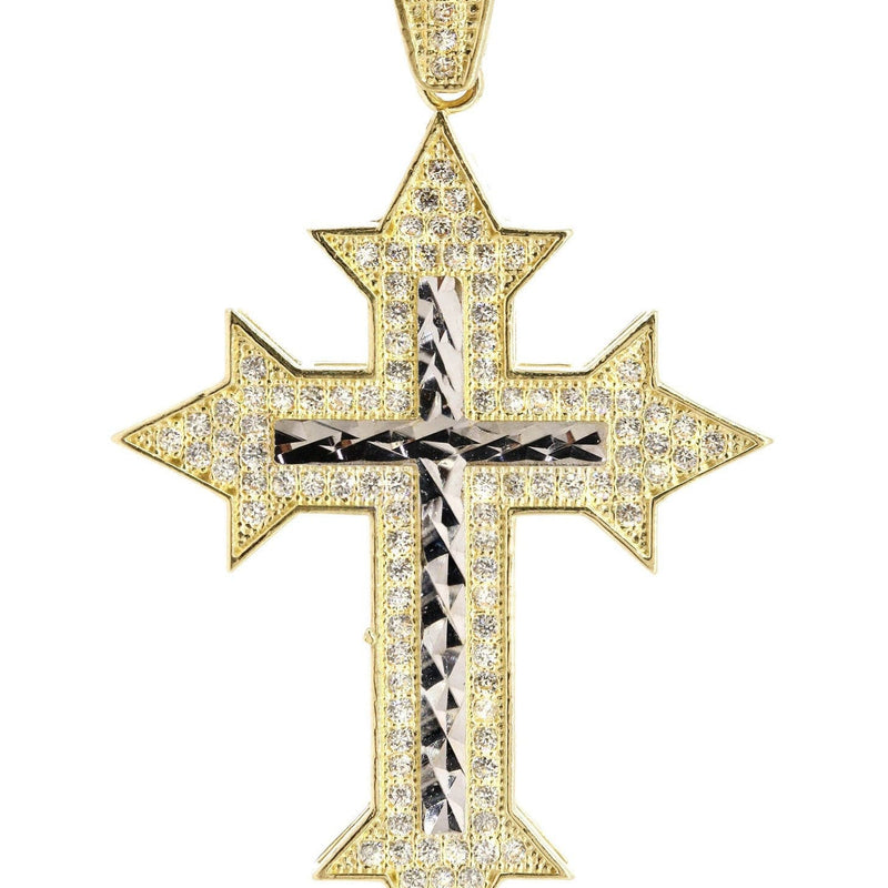 10K Gold Cross Pendant  |  5.3 Grams