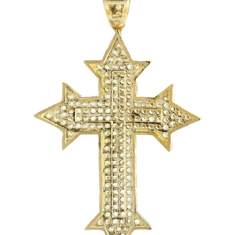10K Gold Cross Pendant  |  5.3 Grams