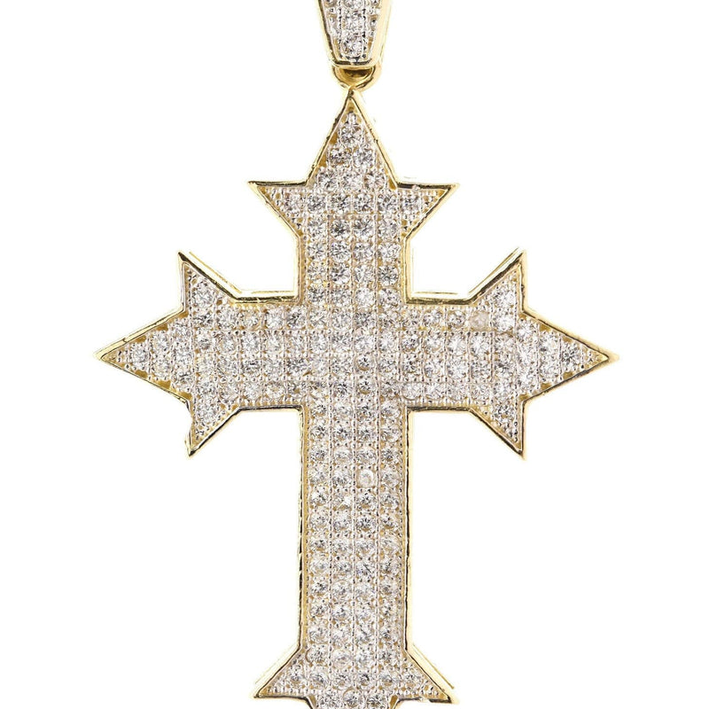 10K Gold Cross Pendant  |  5.3 Grams