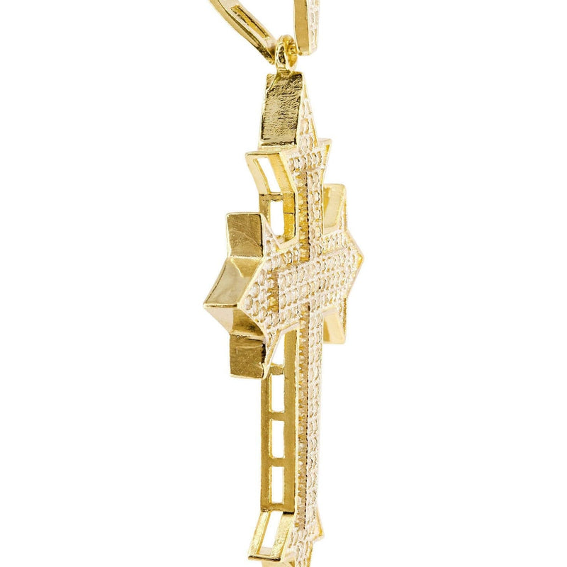 10K Gold Cross Pendant  |  5.3 Grams