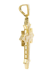 10K Gold Cross Pendant  |  5.3 Grams