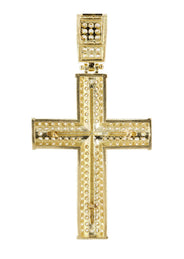 10K Gold Cross Pendant  |  5.7 Grams