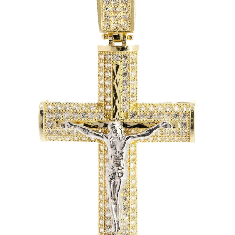 10K Gold Cross Pendant  |  5.7 Grams