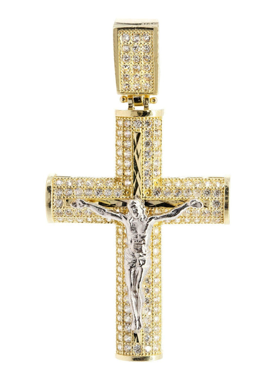 10K Gold Cross Pendant  |  5.7 Grams
