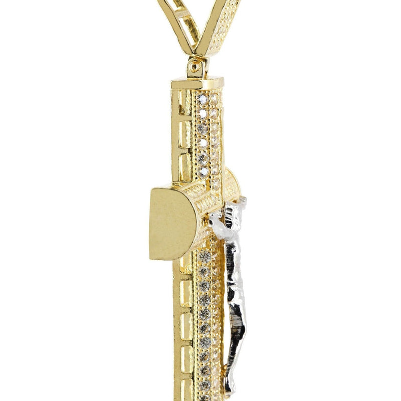 10K Gold Cross Pendant  |  5.7 Grams