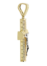 10K Gold Cross Pendant  |  5.7 Grams