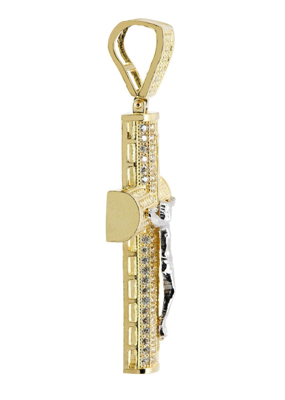 10K Gold Cross Pendant  |  5.7 Grams