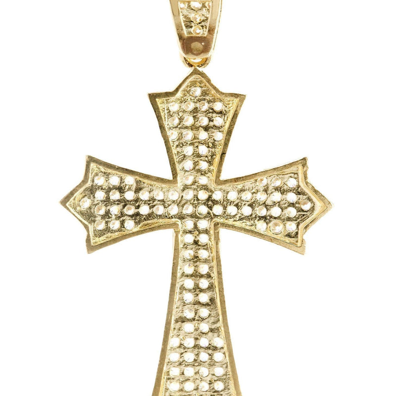 10K Gold Cross Pendant  |  3.9 Grams