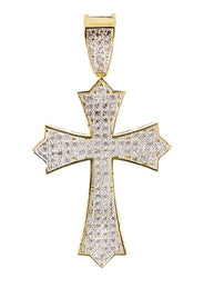 10K Gold Cross Pendant  |  3.9 Grams