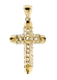 10K Gold Cross Pendant  |  6.3 Grams