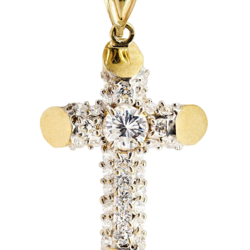 10K Gold Cross Pendant  |  6.3 Grams