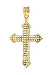 10K Gold Cross Pendant  |  4.5 Grams