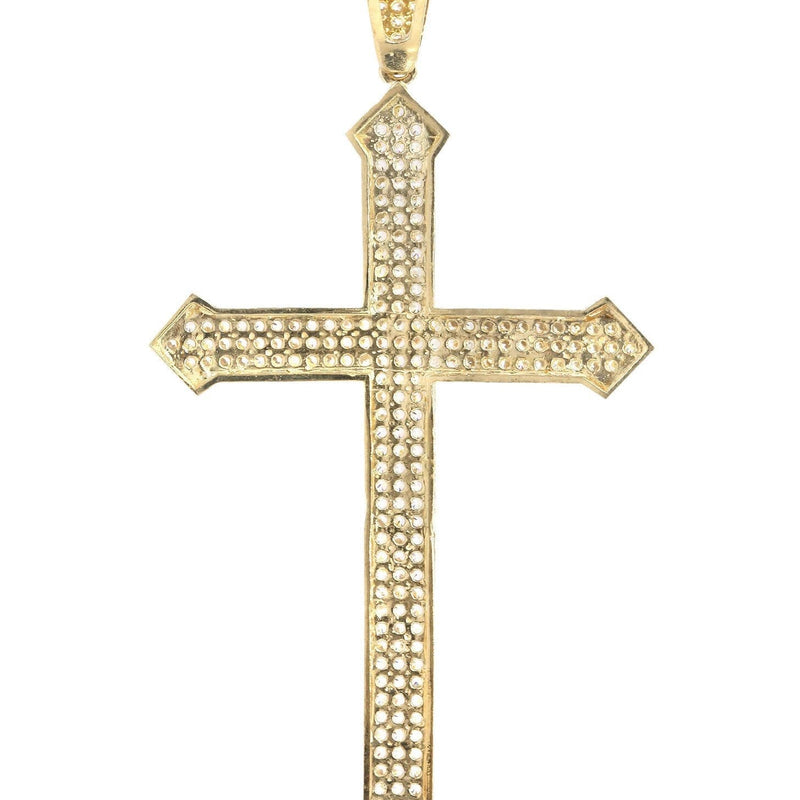 10K Gold Cross Pendant  |  6.4 Grams