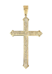 10K Gold Cross Pendant  |  6.4 Grams