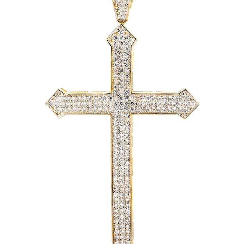 10K Gold Cross Pendant  |  6.4 Grams