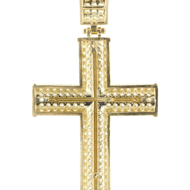 10K Gold Cross Pendant  |  5.3 Grams