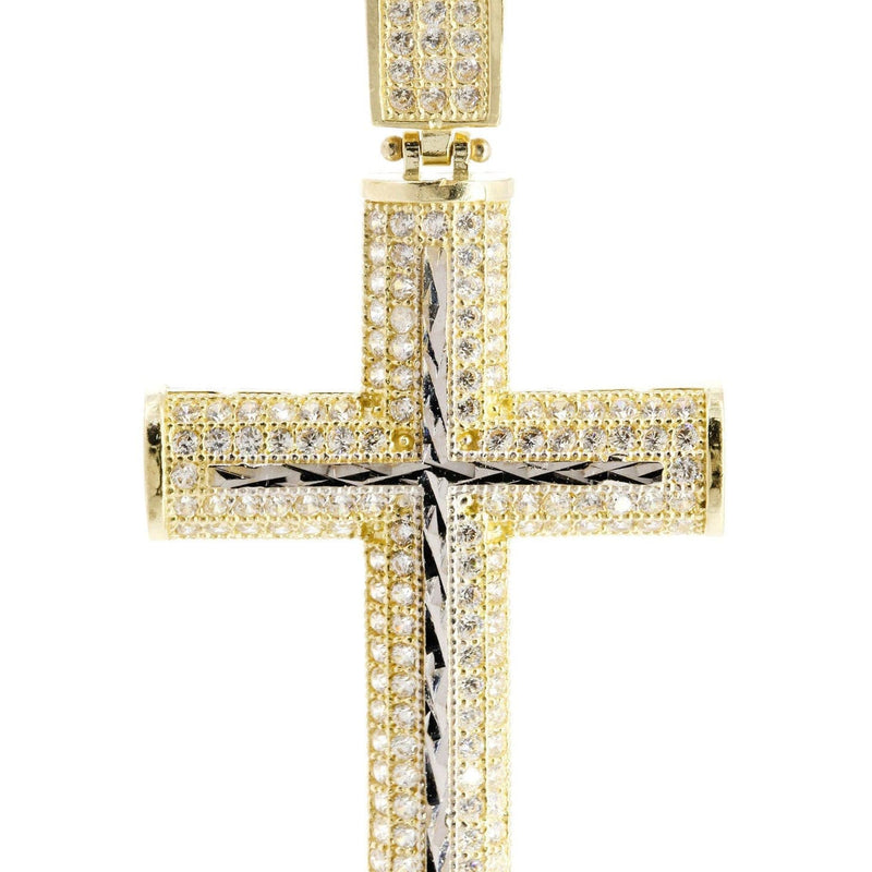 10K Gold Cross Pendant  |  5.3 Grams