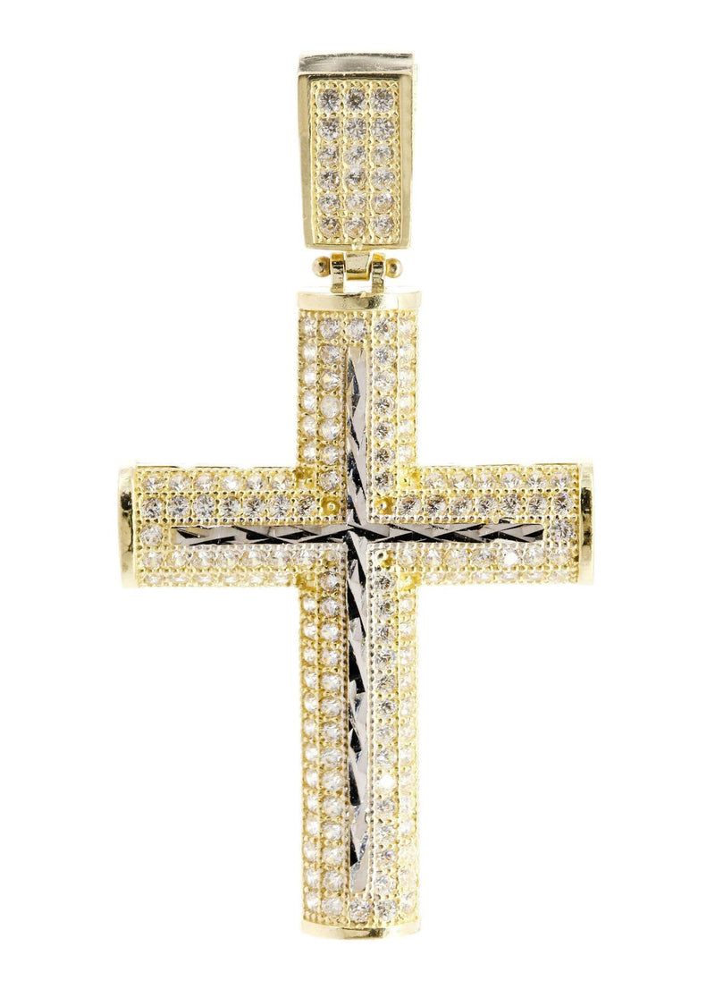 10K Gold Cross Pendant  |  5.3 Grams