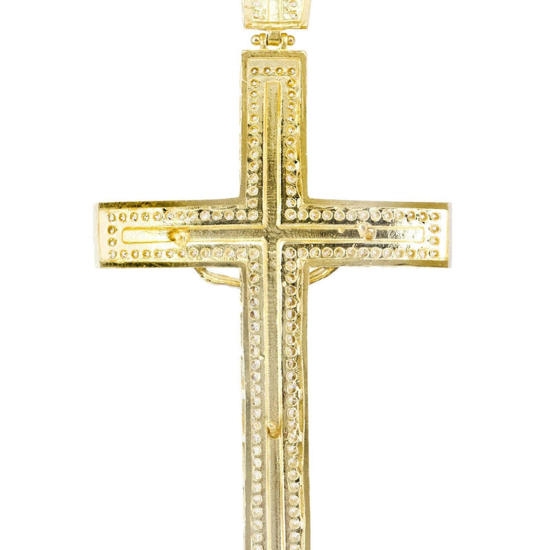 10K Gold Cross / Crucifix Pendant  |  10.8 Grams
