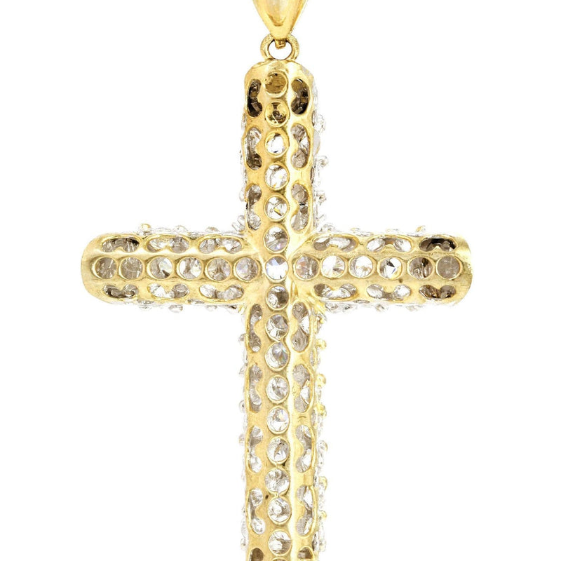 10K Gold Cross / Crucifix Pendant  |  14.7 Grams