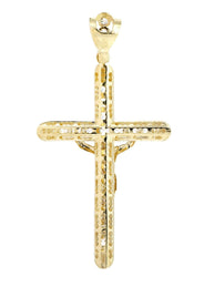 10K Gold Cross / Crucifix Pendant  |  16.9 Grams