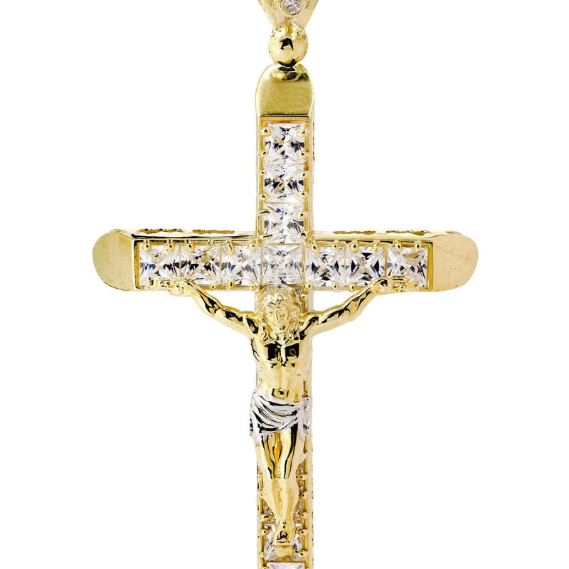 10K Gold Cross / Crucifix Pendant  |  16.9 Grams