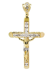10K Gold Cross / Crucifix Pendant  |  16.9 Grams