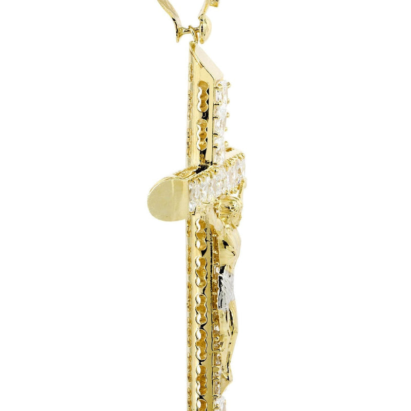 10K Gold Cross / Crucifix Pendant  |  16.9 Grams