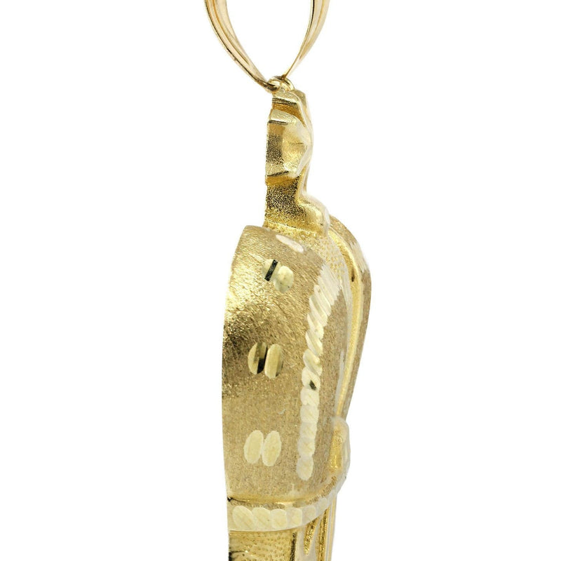 Crown 10K Gold Pendant | 27.7 Grams