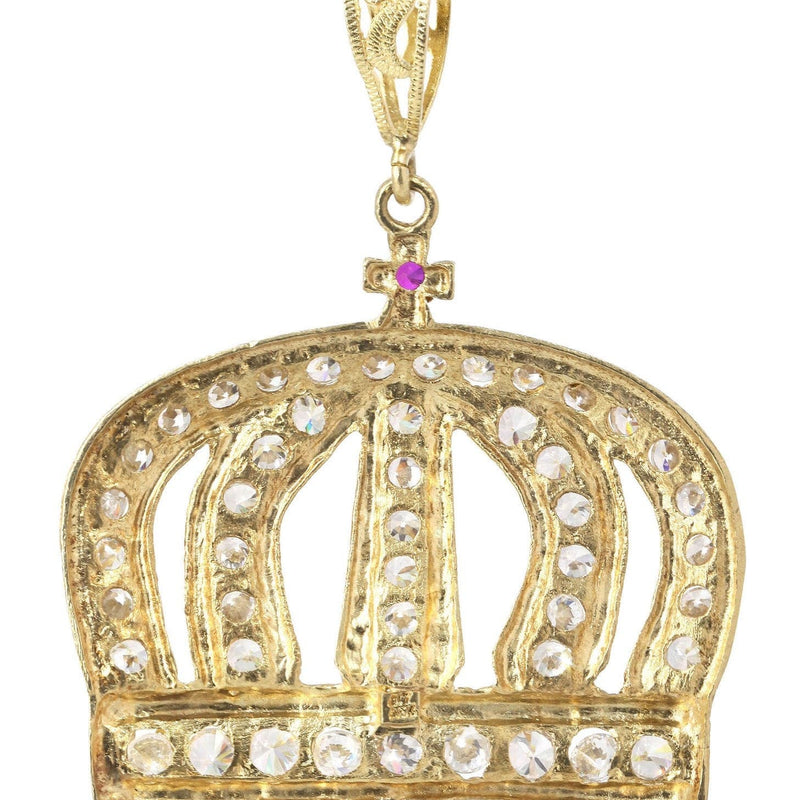 Crown  10K Gold Pendant | 16.5 Grams