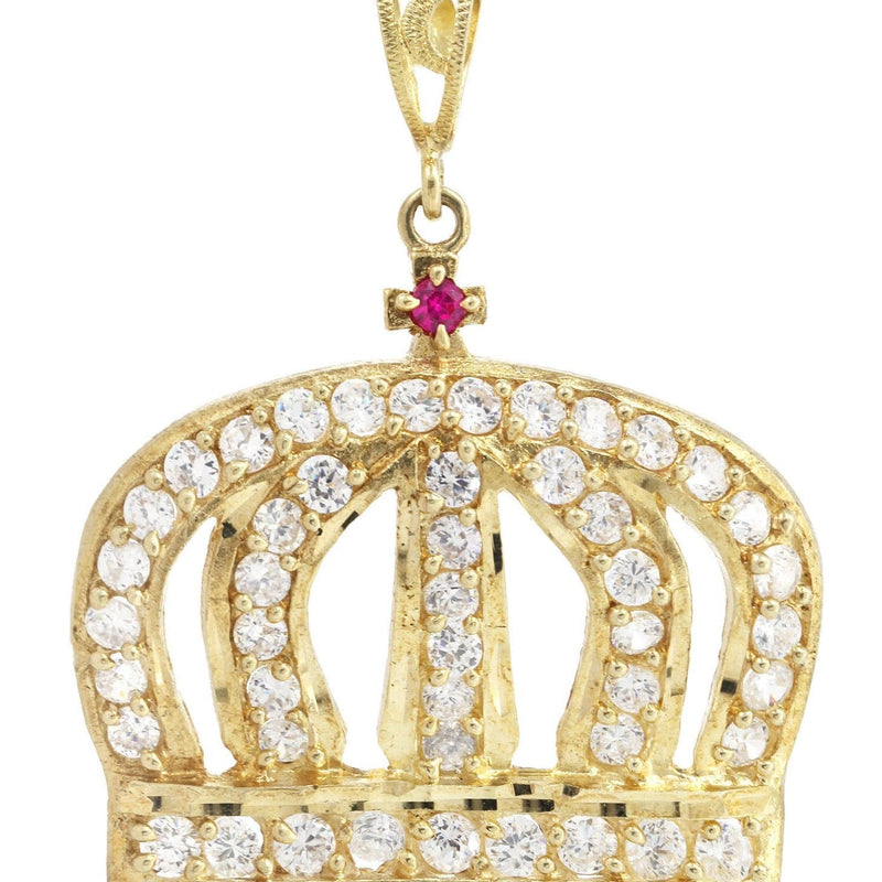 Crown  10K Gold Pendant | 16.5 Grams