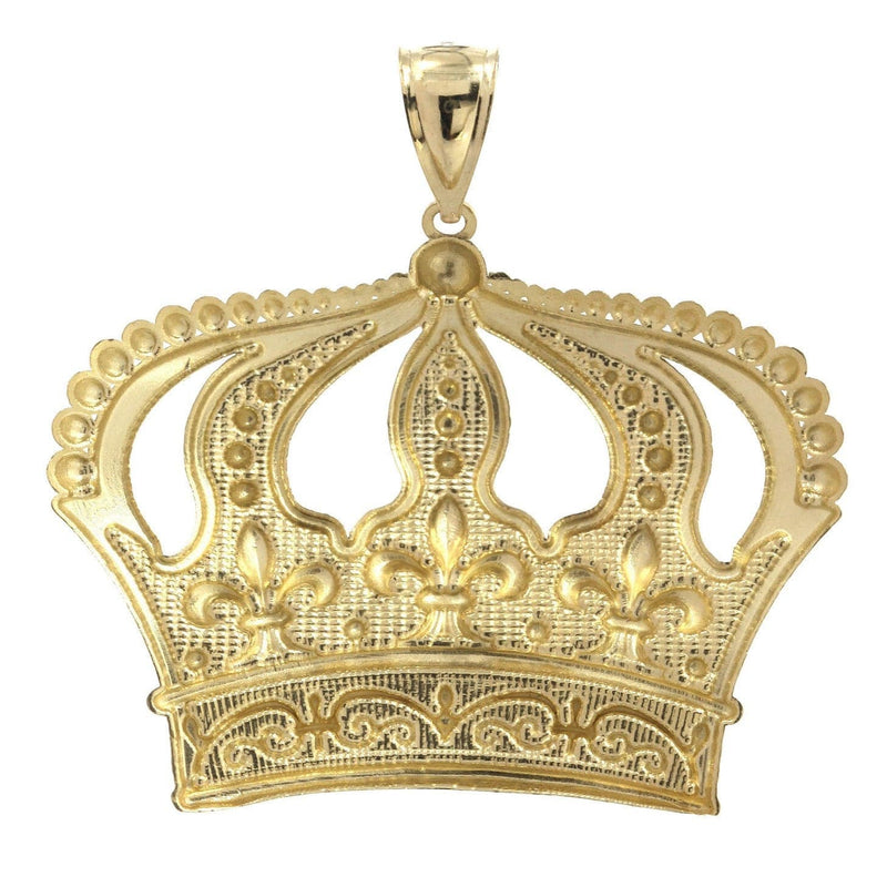 Crown 10K Gold Pendant | 9.5 Grams