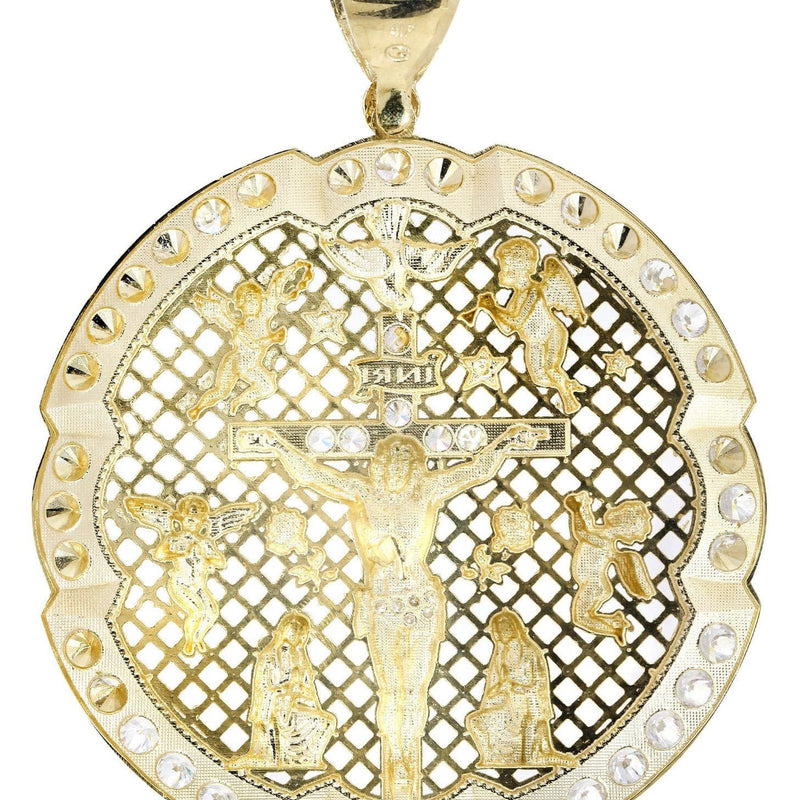 10K Gold Jesus Pendant  |  39.1 Grams