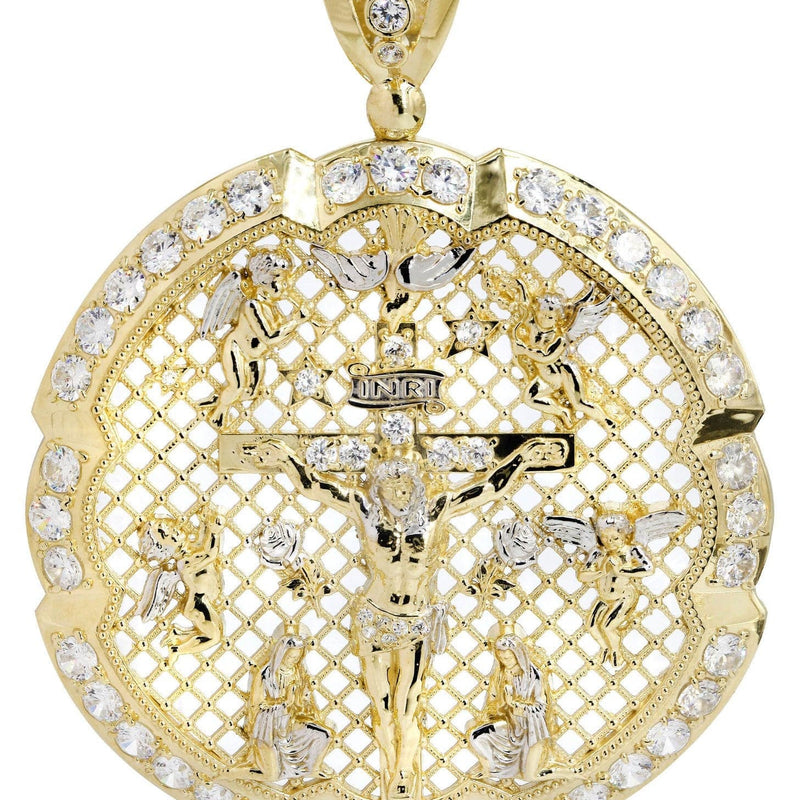 10K Gold Jesus Pendant  |  39.1 Grams