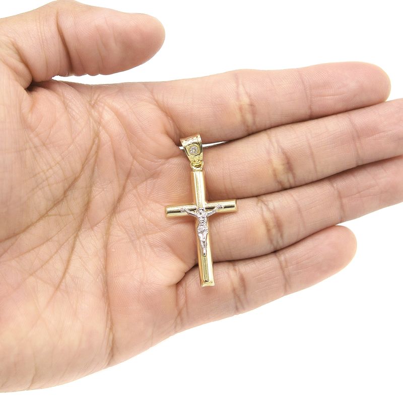 10K Gold Crucifix Pendant | 2 Grams