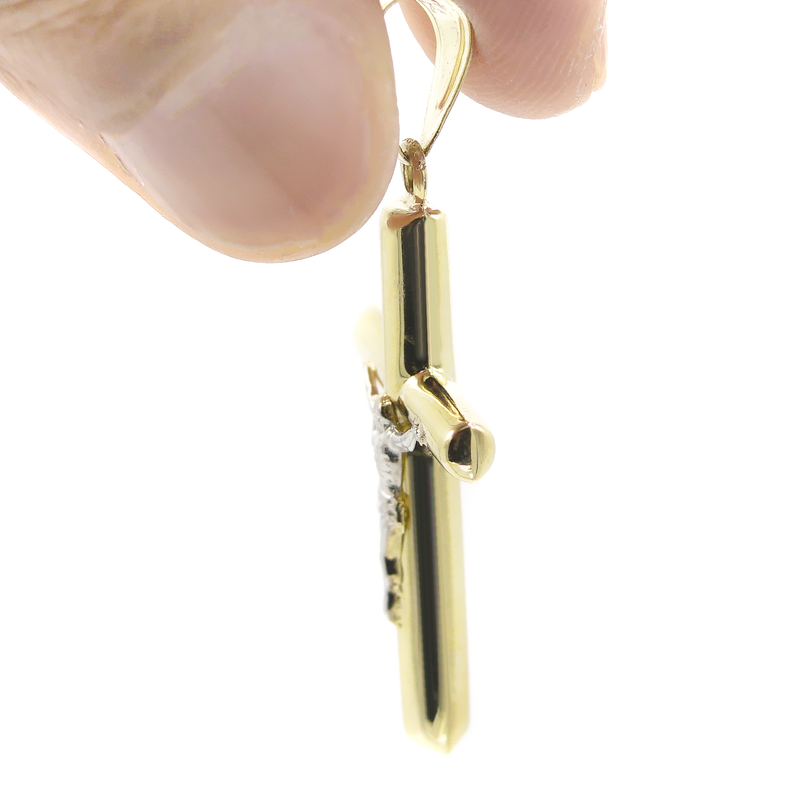 10K Gold Crucifix Pendant | 2 Grams