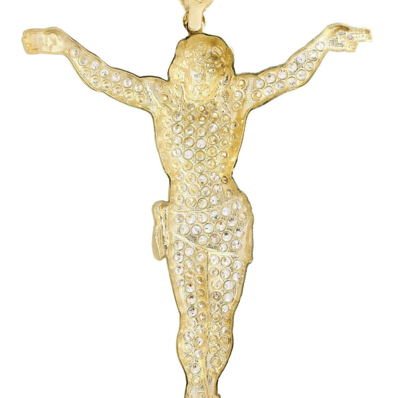 10K Gold Crucifix Pendant  |  32.3 Grams