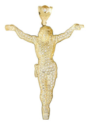 10K Gold Crucifix Pendant  |  32.3 Grams