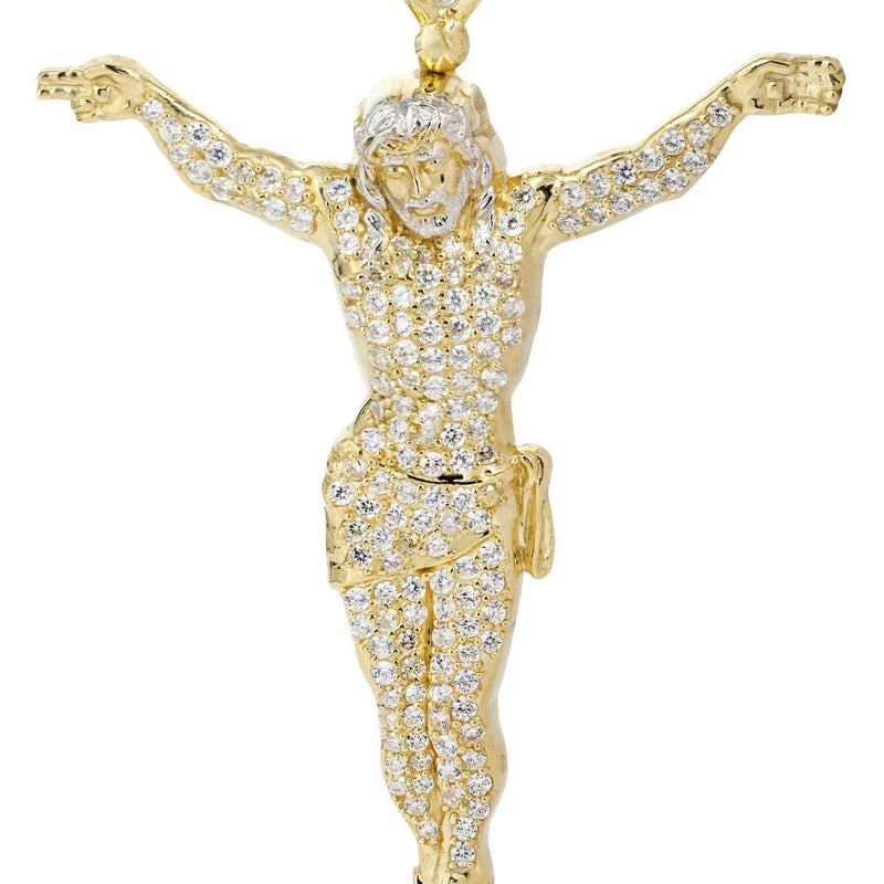 10K Gold Crucifix Pendant  |  32.3 Grams