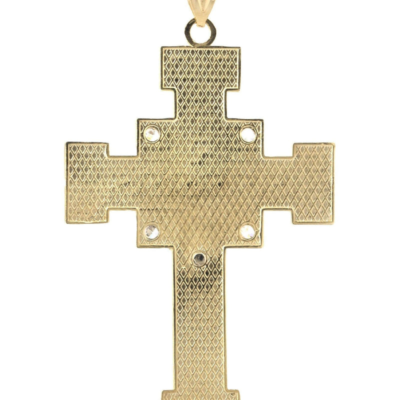 10K Gold Cross / Crucifix Pendant | 8.8 Grams