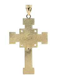 10K Gold Cross / Crucifix Pendant | 8.8 Grams