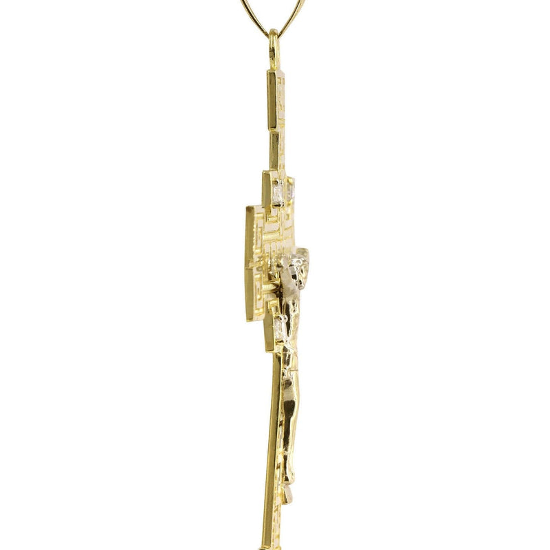 10K Gold Cross / Crucifix Pendant | 8.8 Grams
