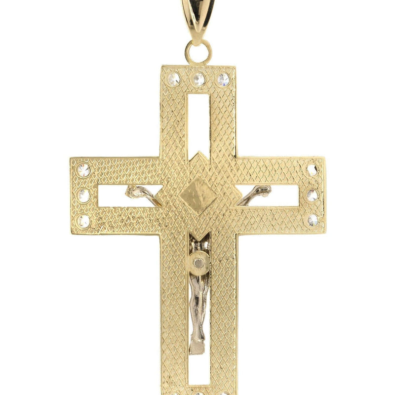 10K Gold Cross / Crucifix Pendant | 9.2 Grams