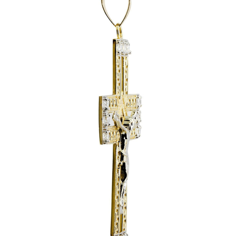 10K Gold Cross / Crucifix Pendant | 9.2 Grams