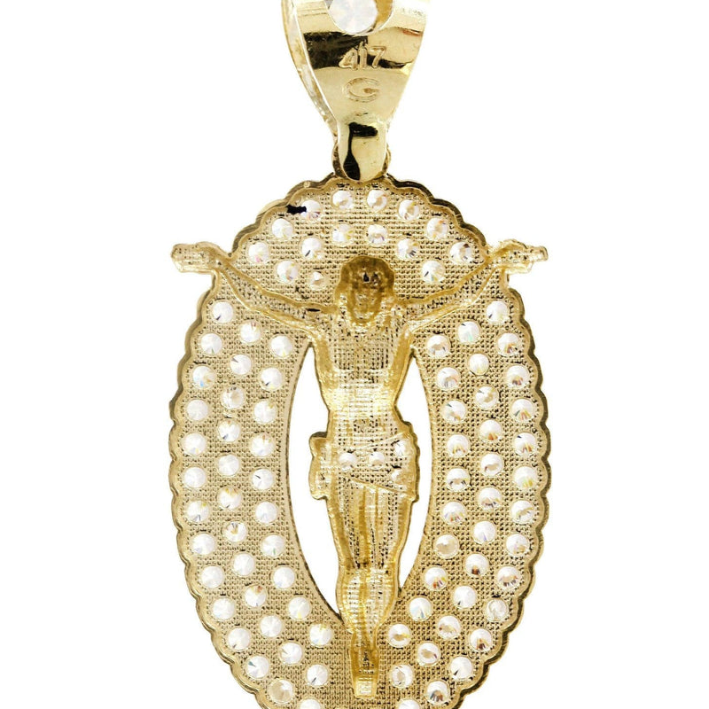 Crucifix  10K Gold Pendant | 5.8 Grams