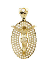 Crucifix  10K Gold Pendant | 5.8 Grams
